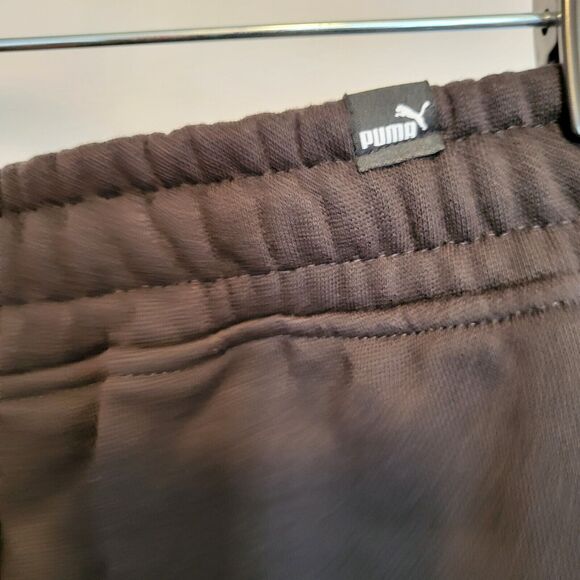 PUMA Men’s Embossed Fleece Short Black Size Medium - Picture 4 of 4